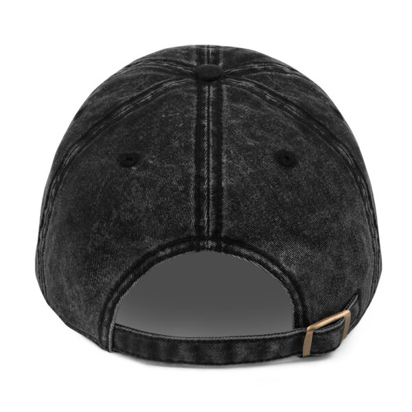 King Awesome Logo Vintage Cotton Twill Cap - Image 2