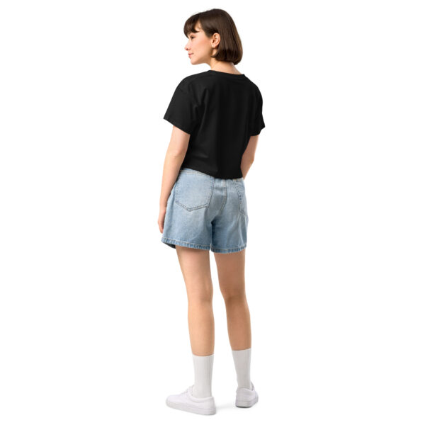 King Awesome Logo Women’s crop top - Image 2