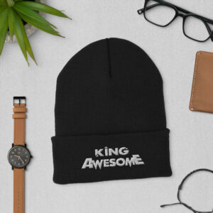 King Awesome Logo - Cuffed Beanie