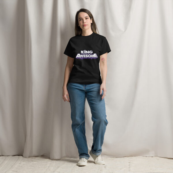 King Awesome Logo - Unisex classic tee - Image 5