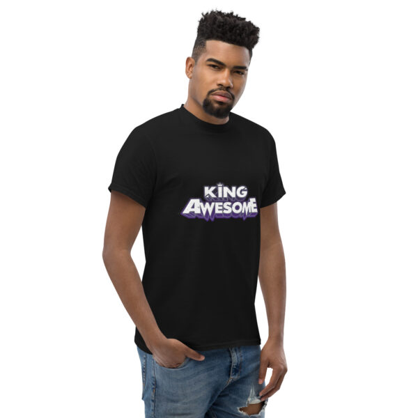King Awesome Logo - Unisex classic tee - Image 4