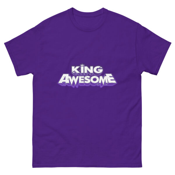 King Awesome Logo - Unisex classic tee - Image 10