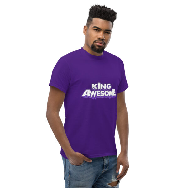 King Awesome Logo - Unisex classic tee - Image 7