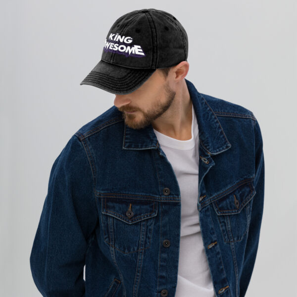 Vintage Cotton Twill Cap - Image 4