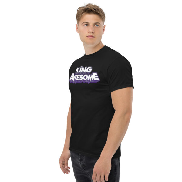 King Awesome Logo - Unisex classic tee - Image 4