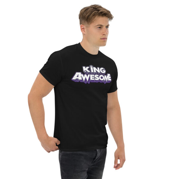 King Awesome Logo - Unisex classic tee - Image 2