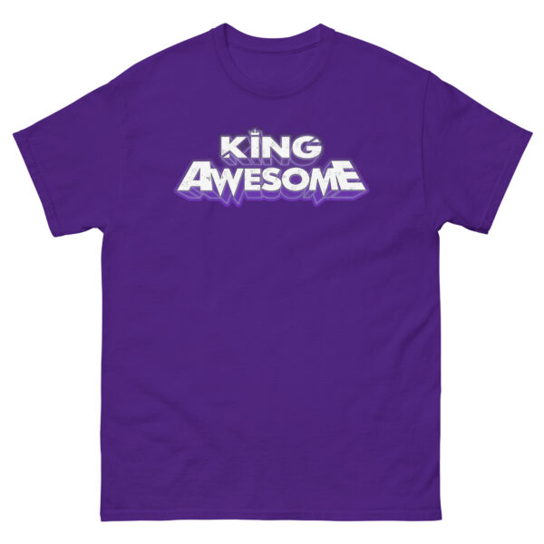 King Awesome Logo - Unisex classic tee - Image 11